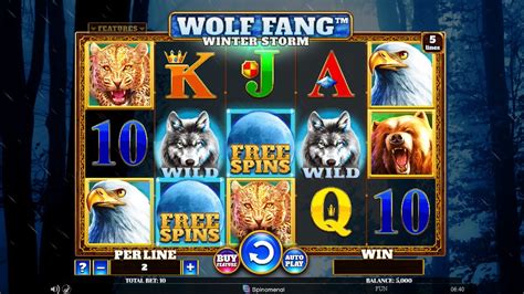 wolf fang winter storm slot  We got super excited about the new Wolf Fang Winter Storm slot